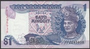 Malezja 1 ringgit 1986 - stan bankowy UNC
