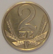 Moneta 2 zł 1988 r.