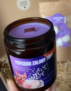 „Popcorn Zalany Toffi” - świeca słonecznikowa 