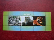 Dżibutti 2011 MNH Fauna Zwierzęta Tygrysy