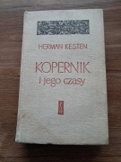 książka z 1961r z dedykacją "kopernik i jego czasy" H.Kesten stan db+