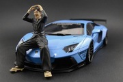 Wataru Kato-San siedzący Figurka 1:18  LB-Works AA