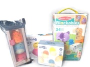 Zestaw Zabawek Klocki Blackables34 Micrmallows 3packMuzyczne jajeczka Dino