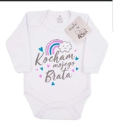 Body długi rękaw. Kocham mojego brata/siostrę 