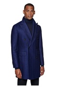 Granatowy płaszcz wełna Suitsupply rozmiar 42 