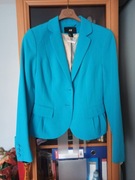 Turkusowa marynarka H&M 34