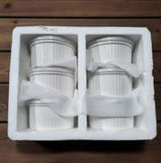 zestaw 6 sztuk, naczynia do pieczenia, creme brulee z pokrywą