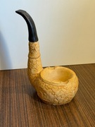 Figurka fajki z popielniczka - imitacja kamienia – wys. 20 cm