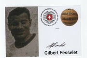 Gilbert Fesselet, autograf piłkarza, uczestnik mistrzostw świata 