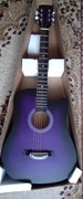 Gitara akustyczna 38 calowa,,fiolet matowa,,