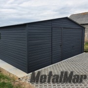 Garaż Grafit Antracy hala wiata magazyn zadaszenie