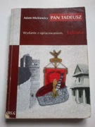 Pan Tadeusz Adam Mickiewicz wydanie z opracowaniem  Lektura