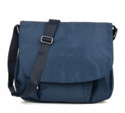 Beltimore torebka listonoszka mikrofaza niebieski