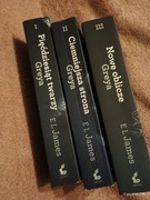 E L James 3 tomy, Pięćdziesiąt twarzy Greya Ciemniejsza Strona Nowe oblicze
