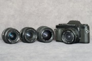 Pentax P30N zestaw z obiektywami