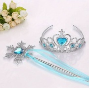 ELSA Berło i korona do SUKIENKA STRÓJ KSIĘŻNICZKI LODU NA BAL KARNAWAŁ