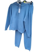 Dzianinowy komplet Sweter + spodnie