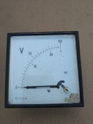 Woltomierz analogowy tablicowy prądu stałego 0-100 V