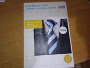 Netia wolne wybory wolność wyboru ulotka 2009 internet stacjonarny