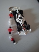 Brelok F1 Hot Wheels HASS Biały