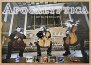Apocalyptica - Duży plakat z 2005 r. - Format A2 (ok. 55 x 40 cm) - NOWY!