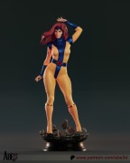 Figurka druk 3D żywica " Jean Grey - F1714 " - 150 mm
