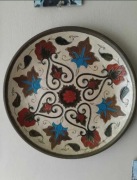 Talerz ozdobny z mosiądzu