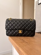Chanel torebka skóra naturalna