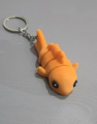 Brelok Złotej rybki 3D – fidget, gadżet do kluczy / plecaka