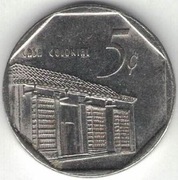 Kuba 5 centavos 2000 - 18 mm - nr 2