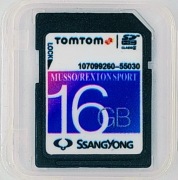 Aktualizacja map SsangYong Musso/Rexton Sport EU TomTom 11.60