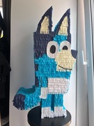 piniata pinata na cukierki bluey niebieski pies giga 80 cm
