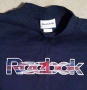 REEBOK granatowy t-shirt długi rękaw M