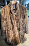 Futro z norek eleganckie 