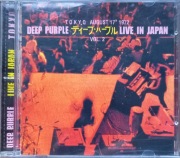 DEEP PURPLE - Live In Japan, Tokyo, August 17th, 1972