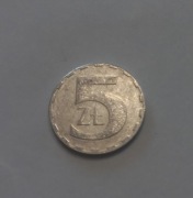 5zl Polska Rzeczopospolita  Ludowa 1990r