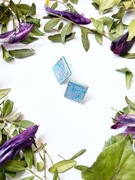 Kolczyki Niebiesko-fioletowy obraz - 0283