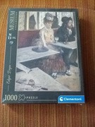 Puzzle Clementoni Museum Edgar Degas W kawiarni/Absynt 1000 el. NOWY folia