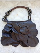 Torebka brązowa modna