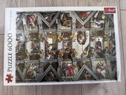 Puzzle Trefl 6000 sklepienie kaplicy Sykstyńskiej