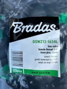 Zawór liniowy 3/4" wtyk na wąż 15mm 25szt.