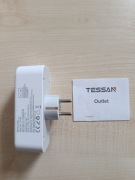 Nowy Rozgałęźnik TESSAN 3 gniazda + USB-C i USB-A | Moc 3600W | Kostka