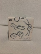 Test IQ puzzle metalowe układanka logiczna