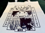Torba płócienna biała 40x35 cm – My Hero Academy | Anime, Manga, Eko