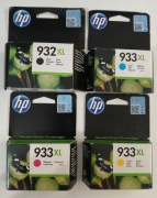 4 x Tusz HP 932XL/933XL C2P42AE zestaw Oryginał
