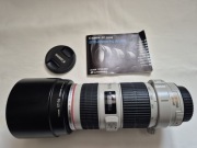 Canon EF 70-200mm f/4 L IS USM +oryginalny tripod
