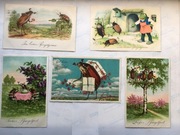 Kartki pocztowe Niemcy lata 30 XX w 5 szt