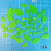 SCRAPKI KRAKÓW zielone listki 50 el. śliczna zieleń(A107)