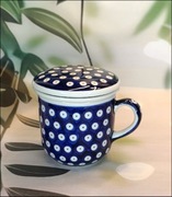 Kubek ceramiczny do parzenia ziół ceramika Z.C. Bolesławiec