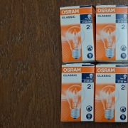 Żarówki tradycyjne E27, E14 i bagnetowe 41szt.